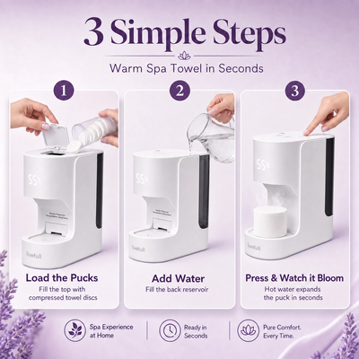 VitalGlow Spa Towel Warmer
