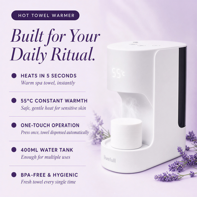 VitalGlow Spa Towel Warmer