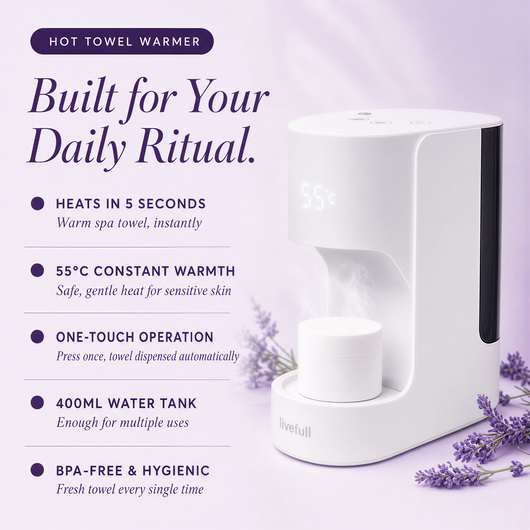 VitalGlow Spa Towel Warmer