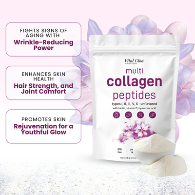 Multi Collagen Peptides - 5 Types in 1