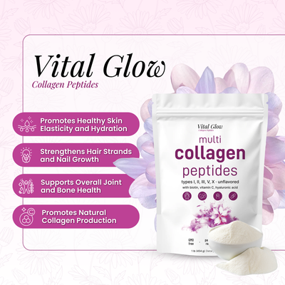 Multi Collagen Peptides - 5 Types in 1